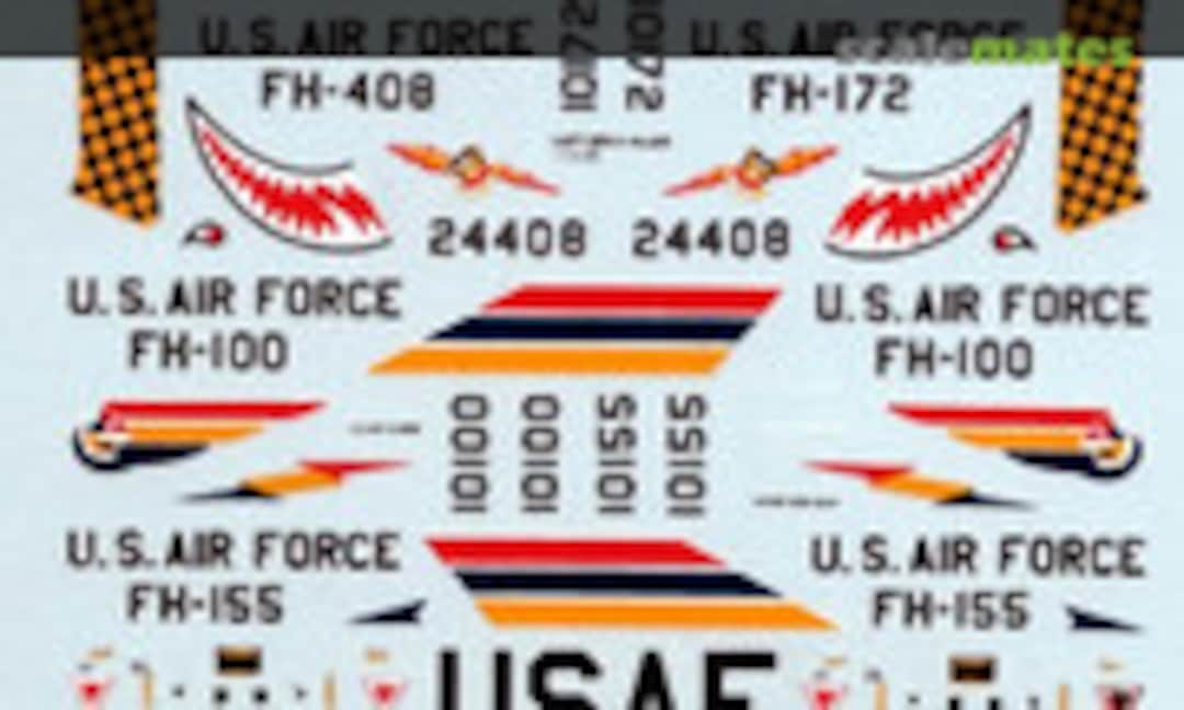 1:144 USAF F-105D Thunderchief (Microscale 14-96)