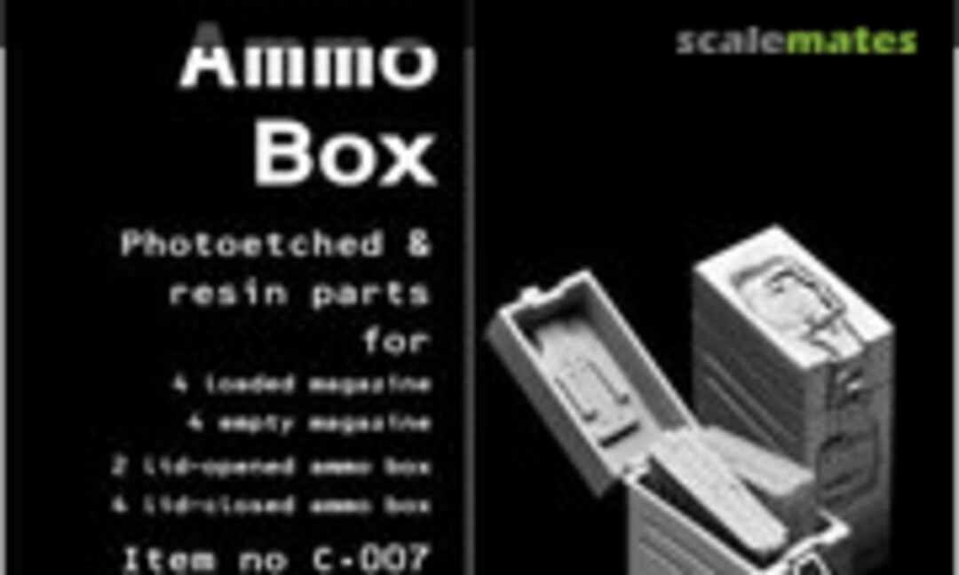 1:35 20mm Ammo Box (K59 C-007) C-007