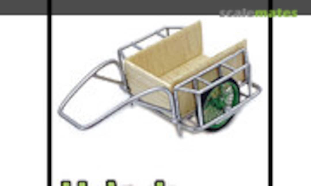 1:35 Diorama Accessory Rear Car (Tori Factory ZA-011A) ZA-011A