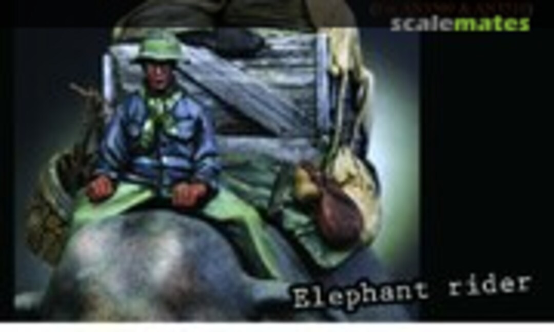 1:35 Vietnamese Elephant Rider (Paracel Miniatures VN3503) VN3503