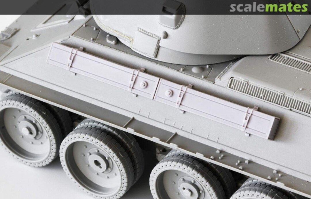 Boxart Early T-34 External Fuel Tanks with Clamps BK-064 BitsKrieg Boxart Early T-34 External Fuel Tanks with Clamps BK-064 BitsKrieg