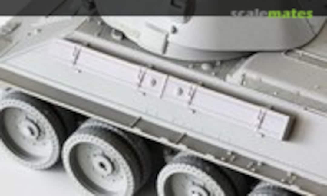 1:35 Early T-34 External Fuel Tanks with Clamps (BitsKrieg BK-064)