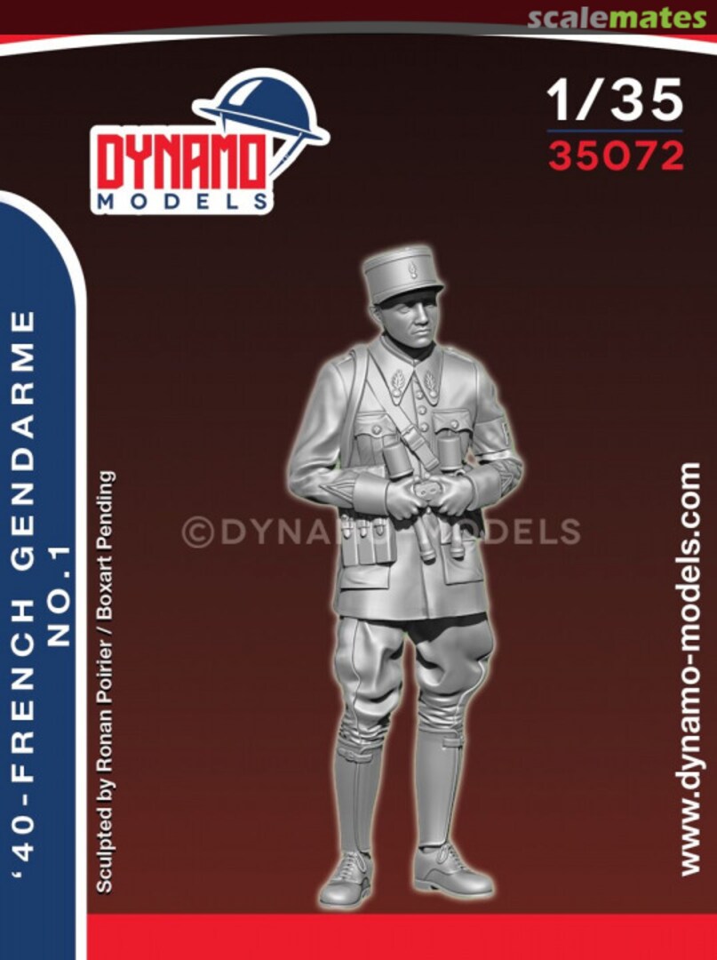 Boxart '40 - French Gendarme No.1 35072 Dynamo Models Boxart '40 - French Gendarme No.1 35072 Dynamo Models