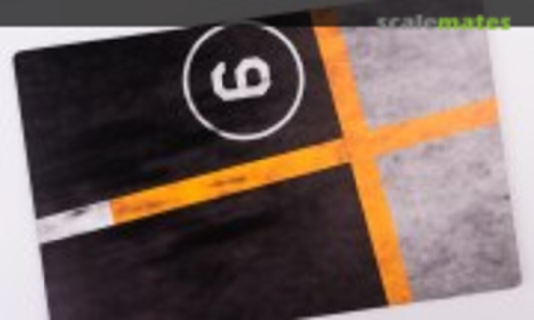 1:72 HMAS Melbourne R21 1970s Base Acrylic 3 mm (280x180 mm) (170 G) (Kelik KS72047) KS72047