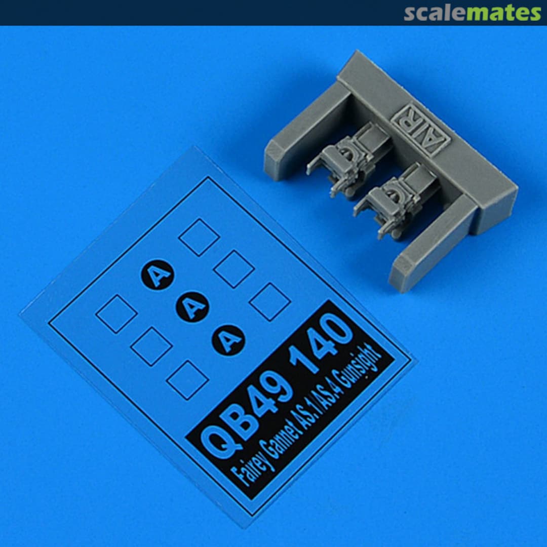Boxart Fairey Gannet AS.1/AS.4 gunsight QB 49 140 Quickboost Boxart Fairey Gannet AS.1/AS.4 gunsight QB 49 140 Quickboost