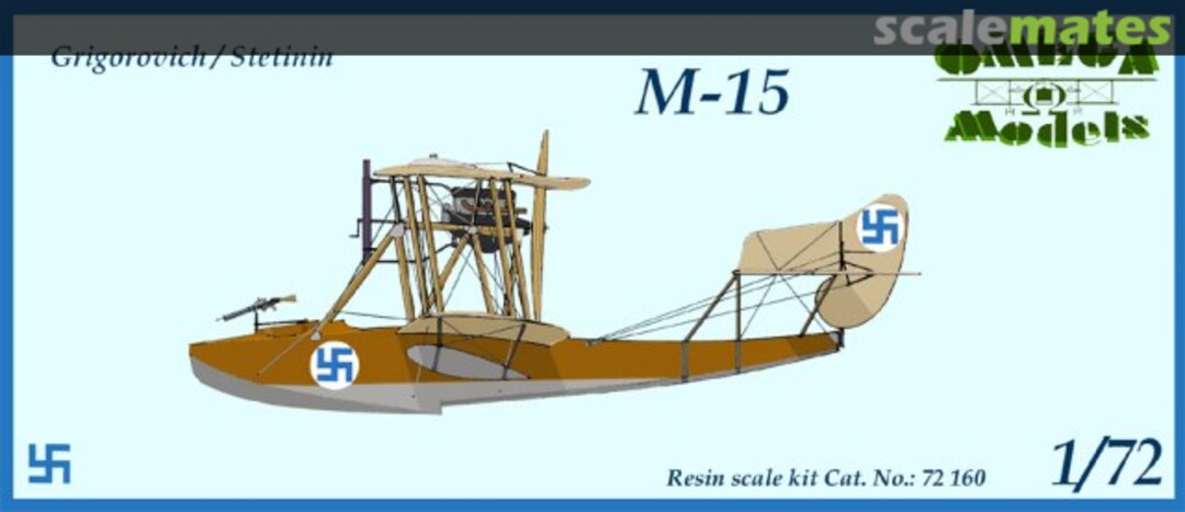 Boxart Grigorovich/Stetinin M-15 72160 Omega Models Boxart Grigorovich/Stetinin M-15 72160 Omega Models