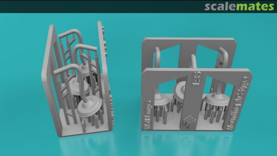 Boxart Wall Lamp Mount - Type AC - 3 pieces 35080224 EMP3d