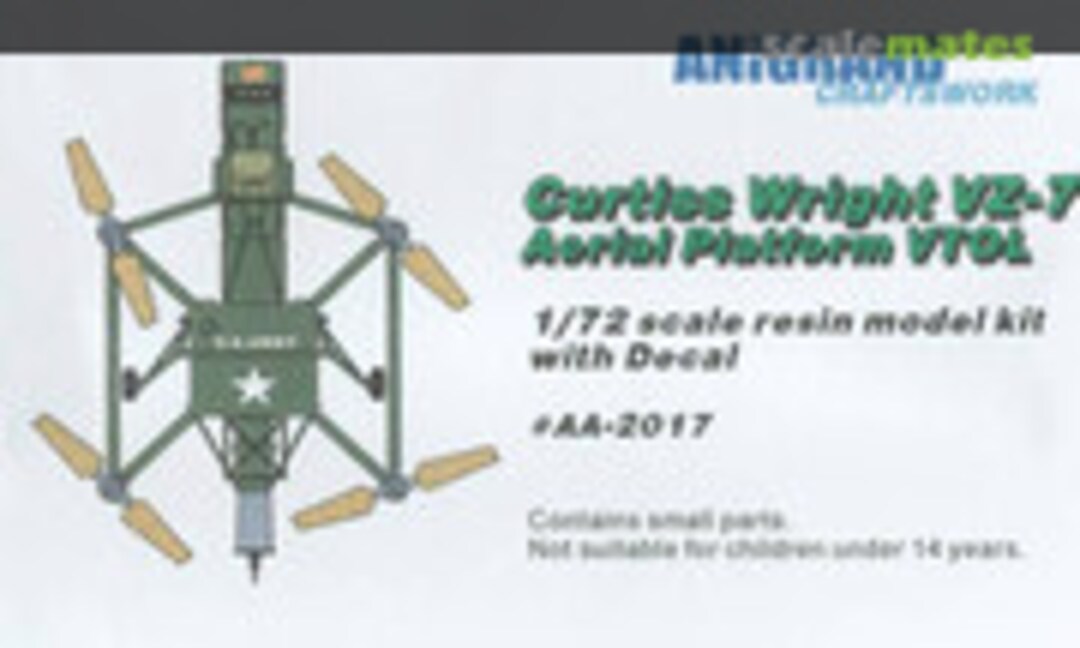 1:72 Curtiss Wright VZ-7 (Anigrand Craftswork AA-2017) AA-2017