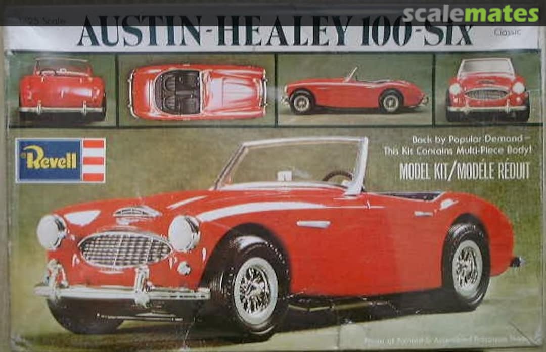 Boxart Austin-Healey 100-Six H-1202 Revell Boxart Austin-Healey 100-Six H-1202 Revell