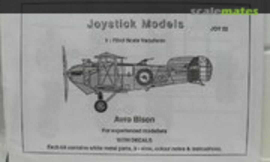 1:72 Avro Bison (Joystick Models Joy 22) Joy 22