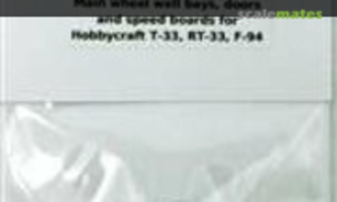 1:48 T-33 RT-33 F-94 Wheel Wells, Doors &amp; Speed Boards (HOB kit) (AMS Resin 48036)