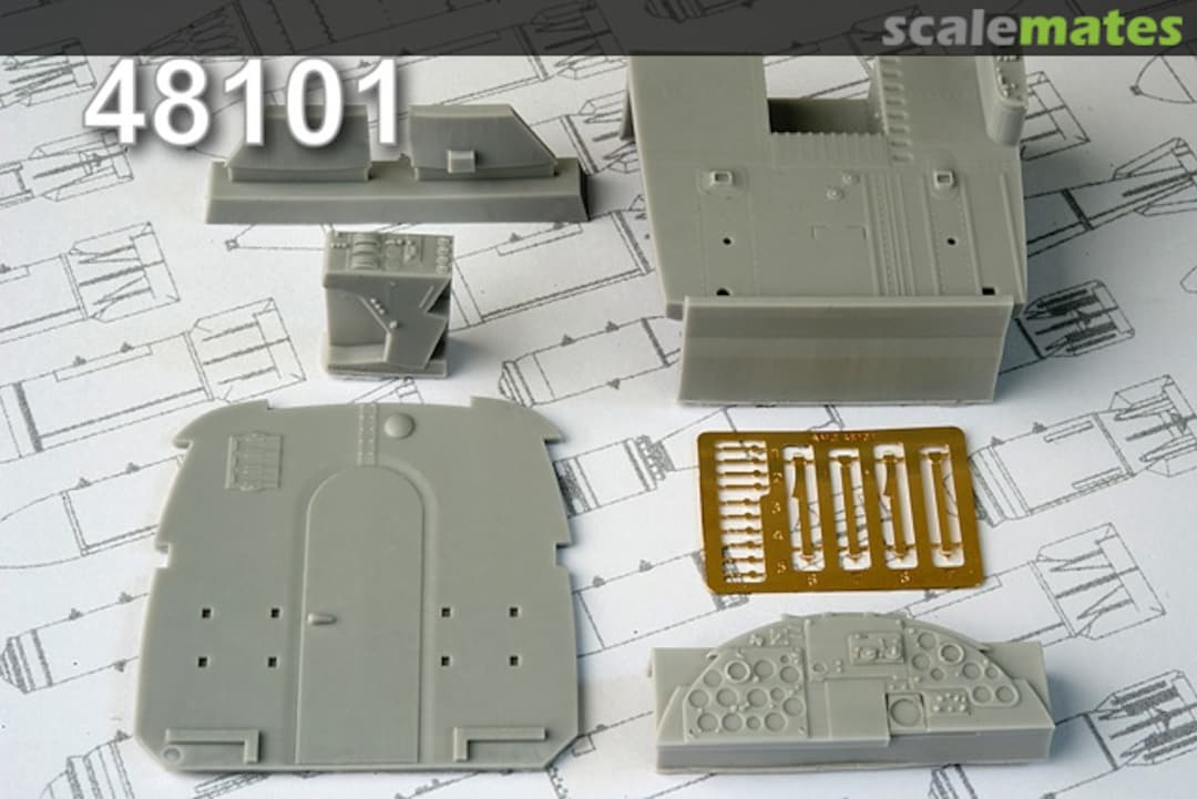 Boxart An-2 Colt - cockpit set AMC 48101 Advanced Modeling