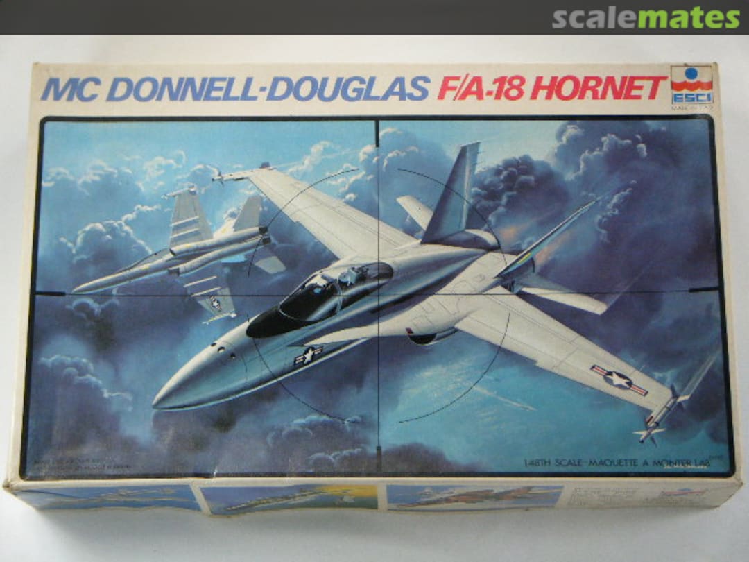 Boxart McDonnell Douglas F/A-18 Hornet 4012 ESCI Boxart McDonnell Douglas F/A-18 Hornet 4012 ESCI