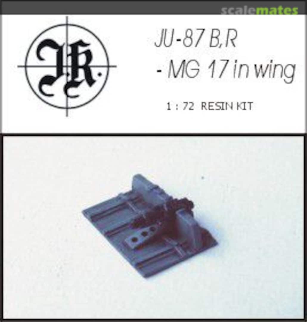Boxart Ju-87B/R MG 17 wing gun & bay JKR-72003 J.K. Resin Boxart Ju-87B/R MG 17 wing gun & bay JKR-72003 J.K. Resin