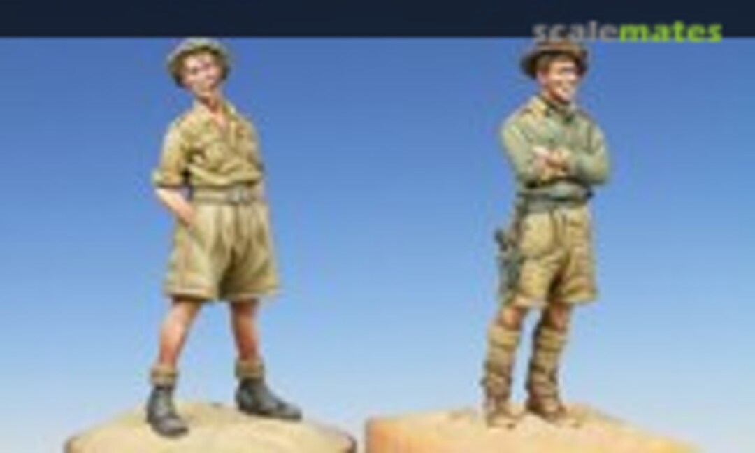 1:35 British Soldier & Tank Crewman (Western Desert 1940) (The Bodi TB-35076) TB-35076