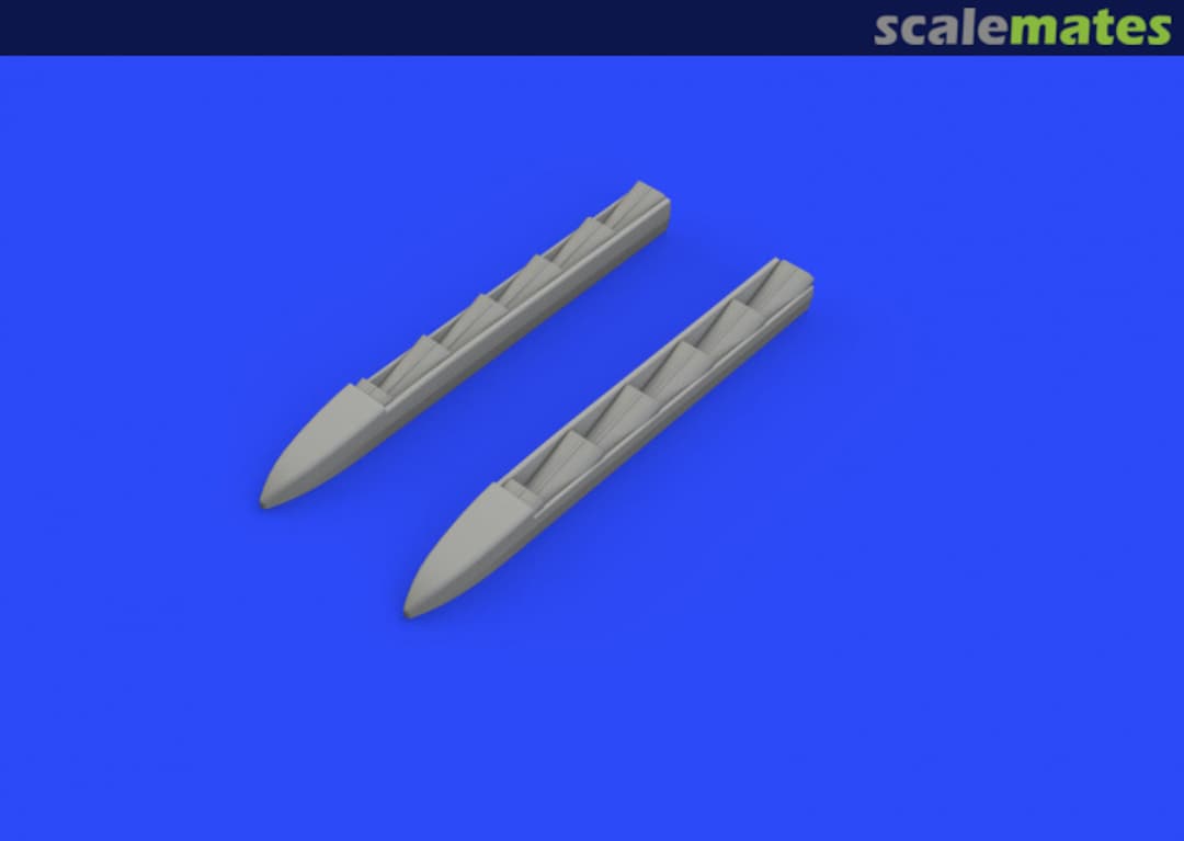 Boxart Ki-61-Id exhaust stacks TAMIYA 672202 Eduard