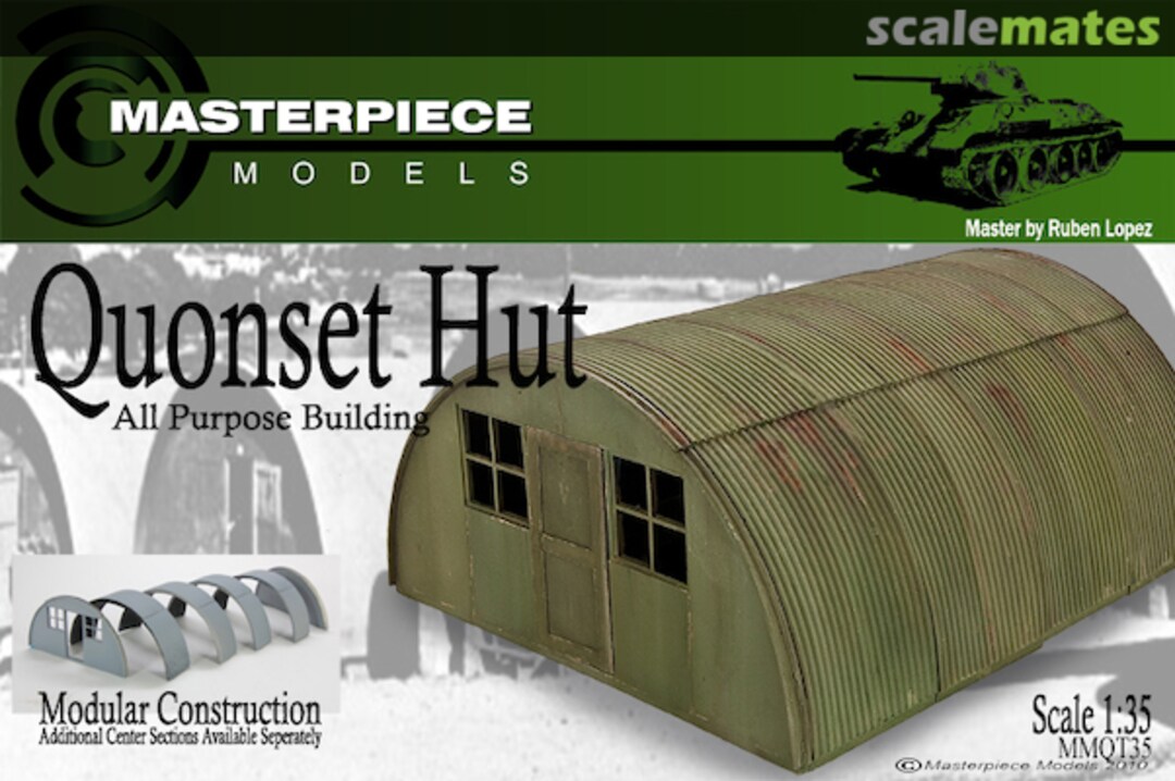 Boxart Quonset hut MMQT35 Masterpiece Models Boxart Quonset hut MMQT35 Masterpiece Models
