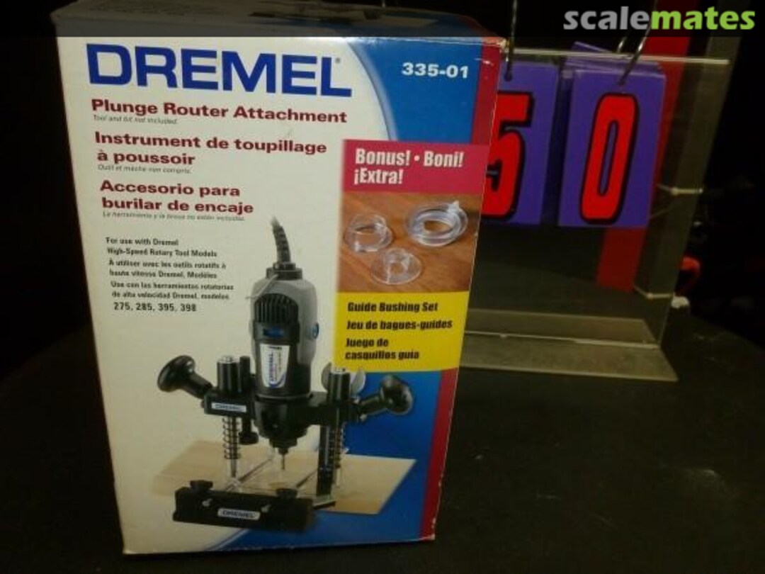 Boxart Plunge Router Attachment 335-01 Dremel