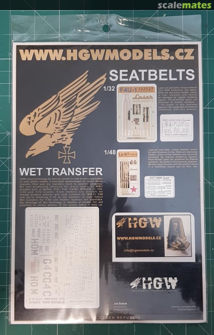 Boxart HGW Models Sample Set HGW1 HGW Models Boxart HGW Models Sample Set HGW1 HGW Models