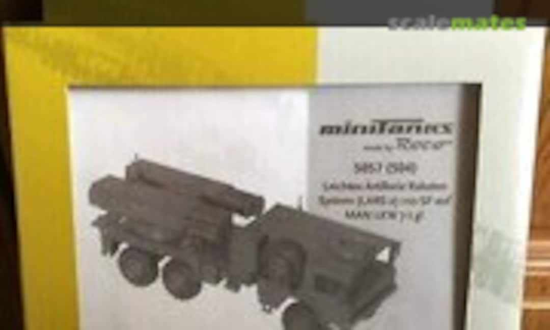 1:87 LARS 2 110 SF auf MAN Lkw 7t gl (Roco Minitanks 5057)