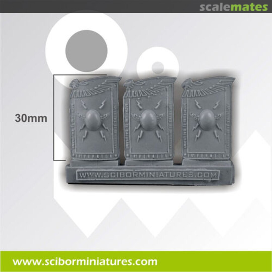 Boxart Roman SF Shields (3 pcs) CPSH0037 Scibor Monsterous Miniatures Boxart Roman SF Shields (3 pcs) CPSH0037 Scibor Monsterous Miniatures