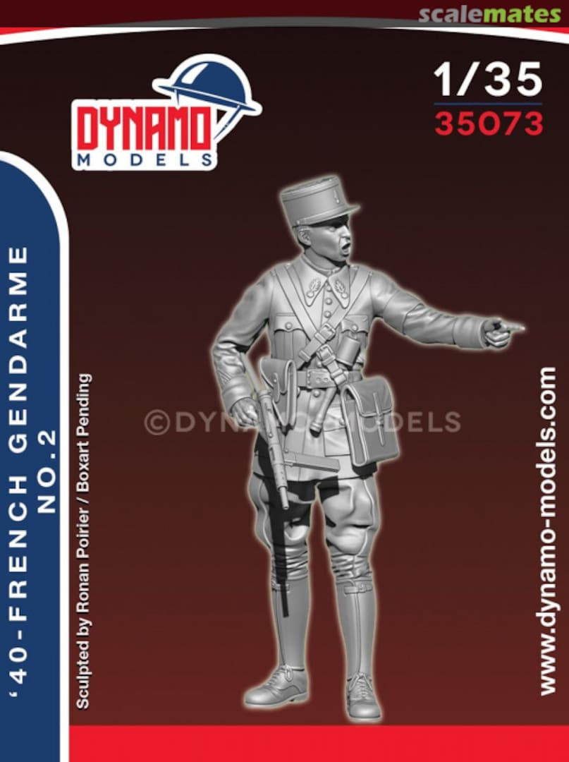 Boxart '40 - French Gendarme No.2 35073 Dynamo Models Boxart '40 - French Gendarme No.2 35073 Dynamo Models