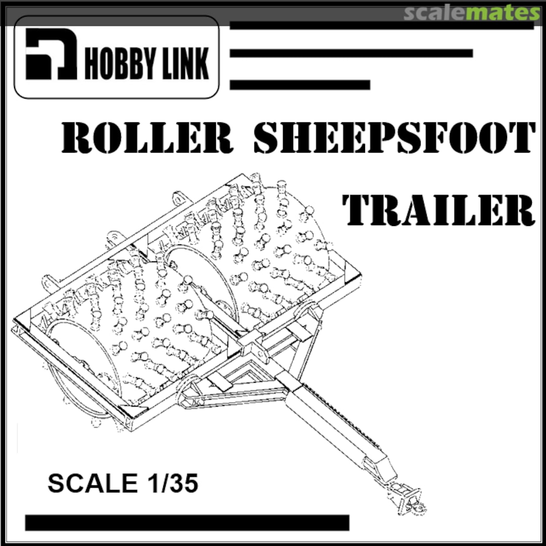 Boxart Sheepsfoot roller HL1010 Hobby Link Boxart Sheepsfoot roller HL1010 Hobby Link