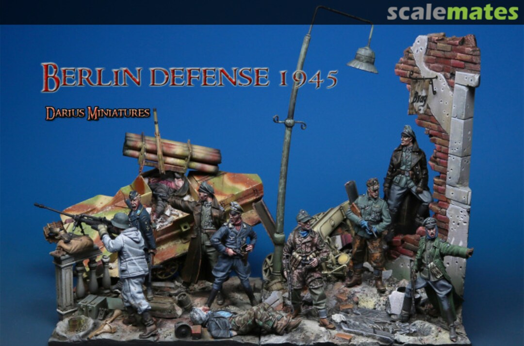 Boxart BERLIN DEFENSE 1945 (Figures &Vignette) F35058 Darius Miniatures Boxart BERLIN DEFENSE 1945 (Figures &Vignette) F35058 Darius Miniatures
