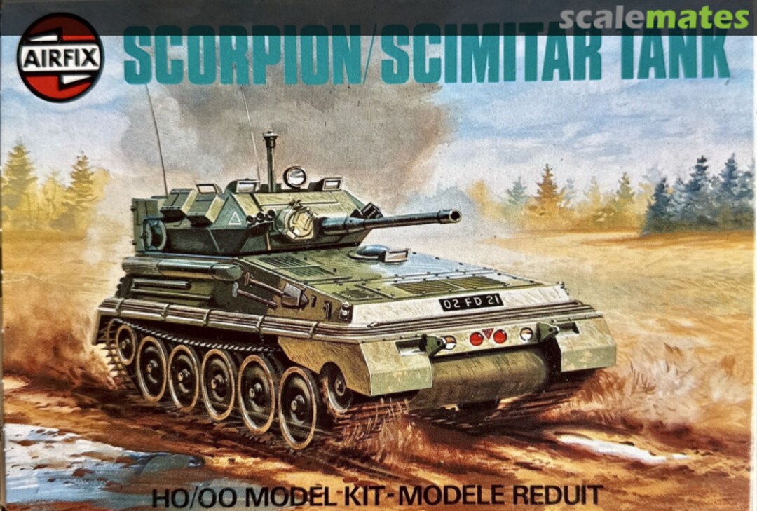 Boxart Scorpion/Scimitar Tank 01320-4 Airfix Boxart Scorpion/Scimitar Tank 01320-4 Airfix