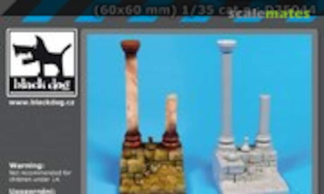 Columns base (Black Dog D35044)