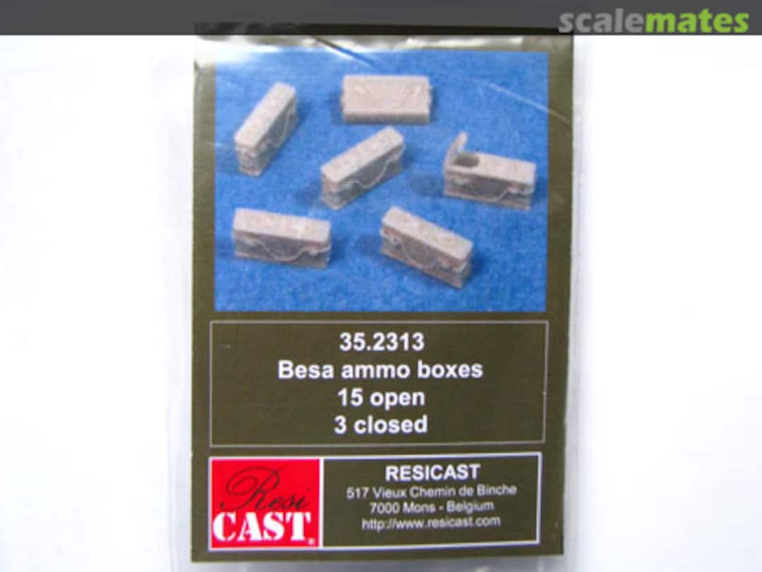 Boxart Besa Ammo Boxes 15 Open 3 Closed 35.2313 Resicast Boxart Besa Ammo Boxes 15 Open 3 Closed 35.2313 Resicast