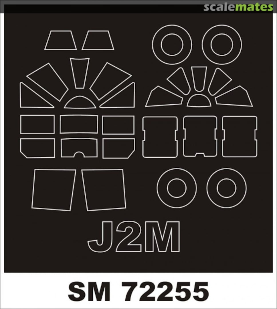 Boxart Mitsubishi J2M Raiden SM72255 Montex Boxart Mitsubishi J2M Raiden SM72255 Montex