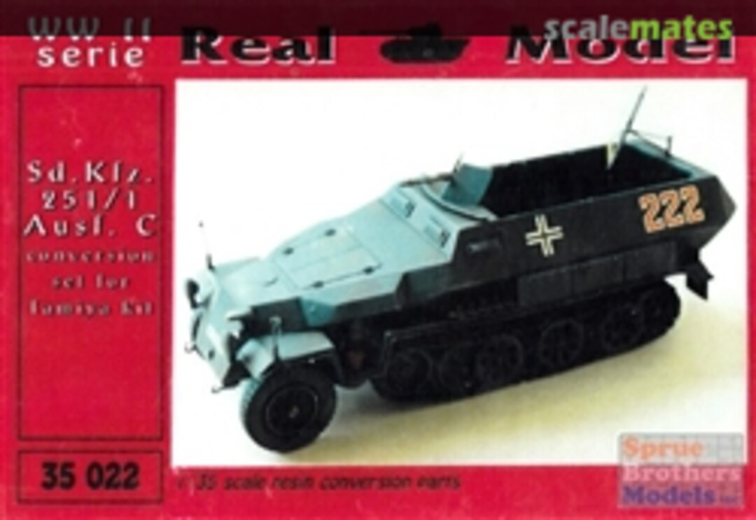 Boxart Sd.Kfz.251/1 Ausf C Conversion Set RM35022 Real Model Boxart Sd.Kfz.251/1 Ausf C Conversion Set RM35022 Real Model