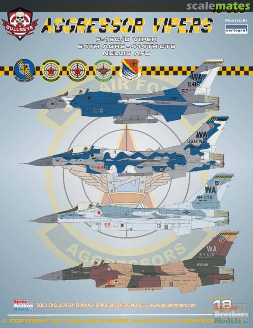 Boxart Aggressor Vipers 48-003 Bullseye Model Aviation Boxart Aggressor Vipers 48-003 Bullseye Model Aviation