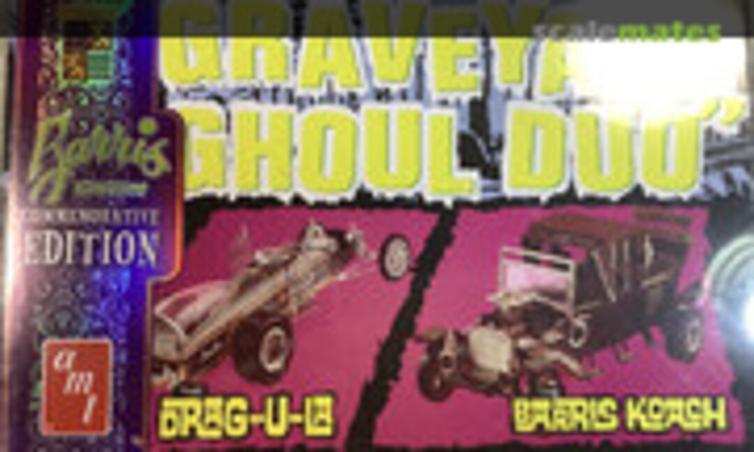 George Barris Graveyard Ghoul Duo Drag-U-La &amp; Barris Koach (Commemorative Edition) (AMT 1017)