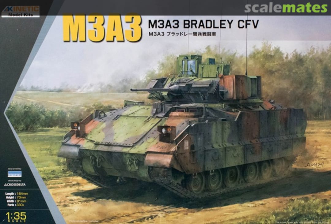 Boxart M3A3 Bradley CFV K61014 Kinetic Boxart M3A3 Bradley CFV K61014 Kinetic
