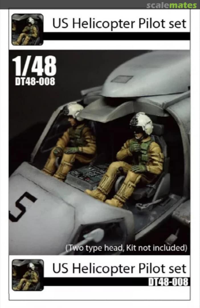 Boxart US Helicopter Pilot Set DT48-008 Division Miniature Boxart US Helicopter Pilot Set DT48-008 Division Miniature