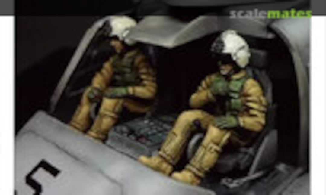 1:48 US Helicopter Pilot Set (Division Miniature DT48-008) DT48-008