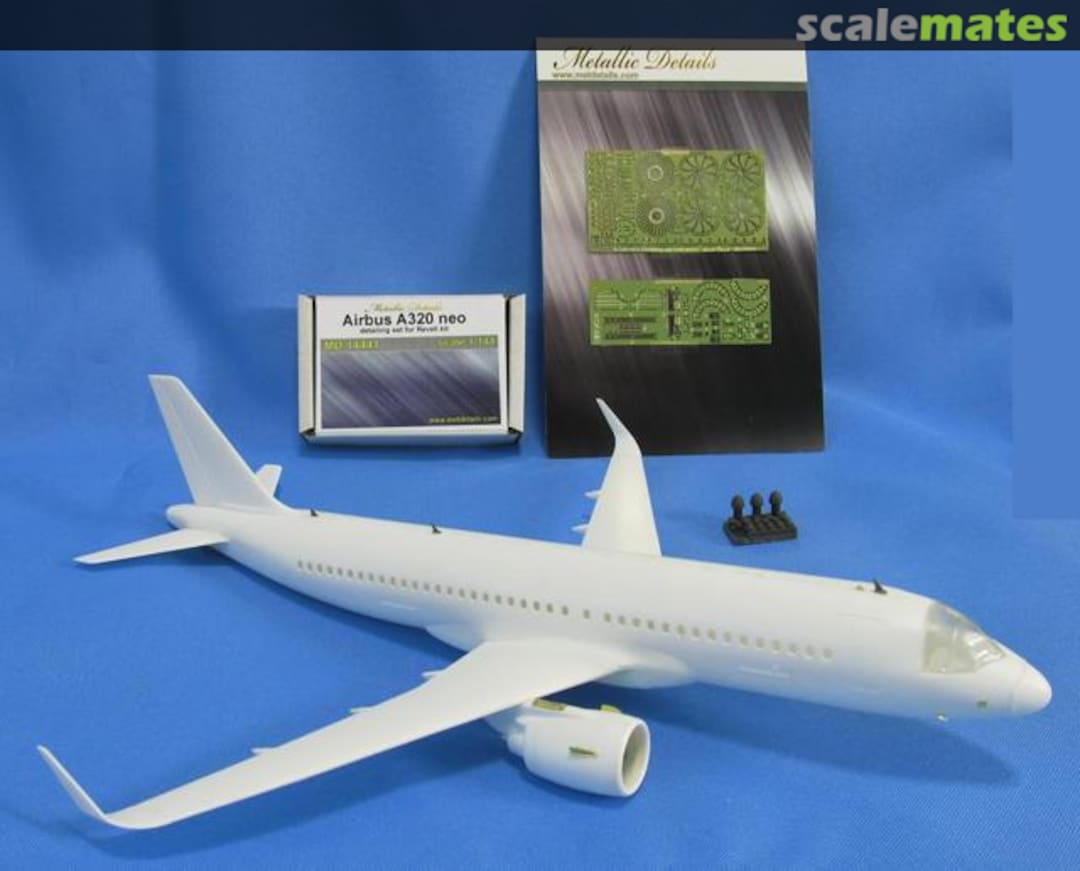 Boxart Airbus A320neo MD14441 Metallic Details Boxart Airbus A320neo MD14441 Metallic Details