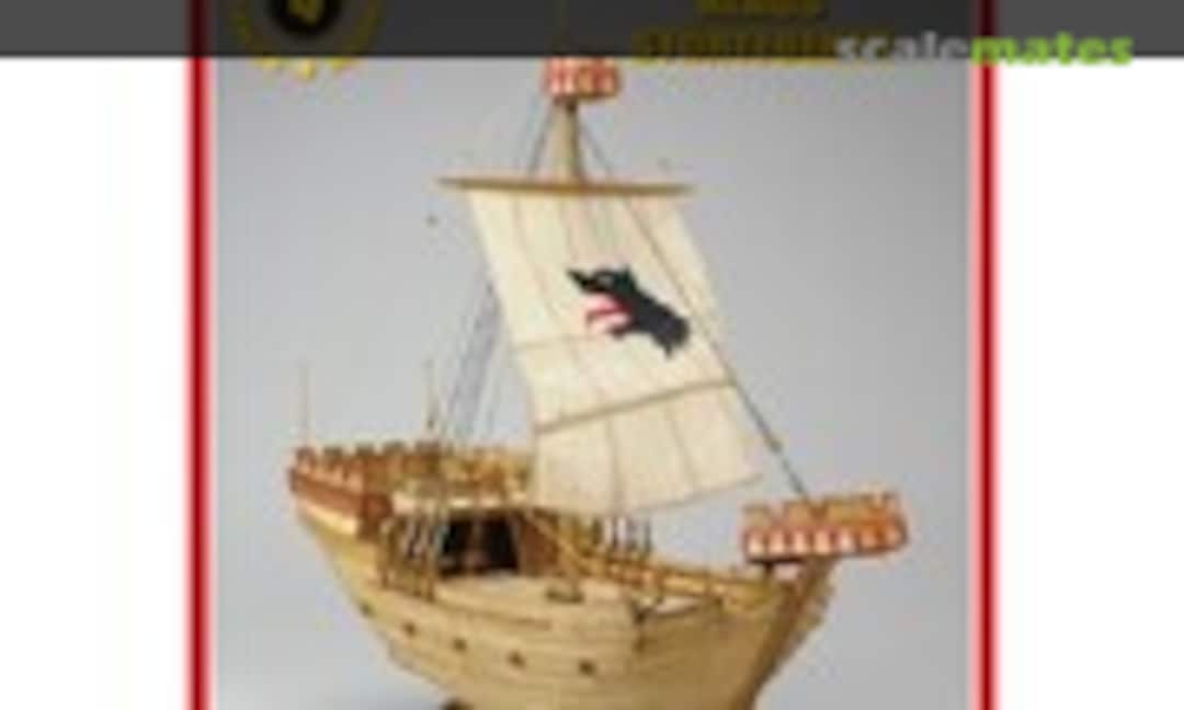 1:72 Wütender Hund - Kogge von 1390 (Shipyard WM:001)