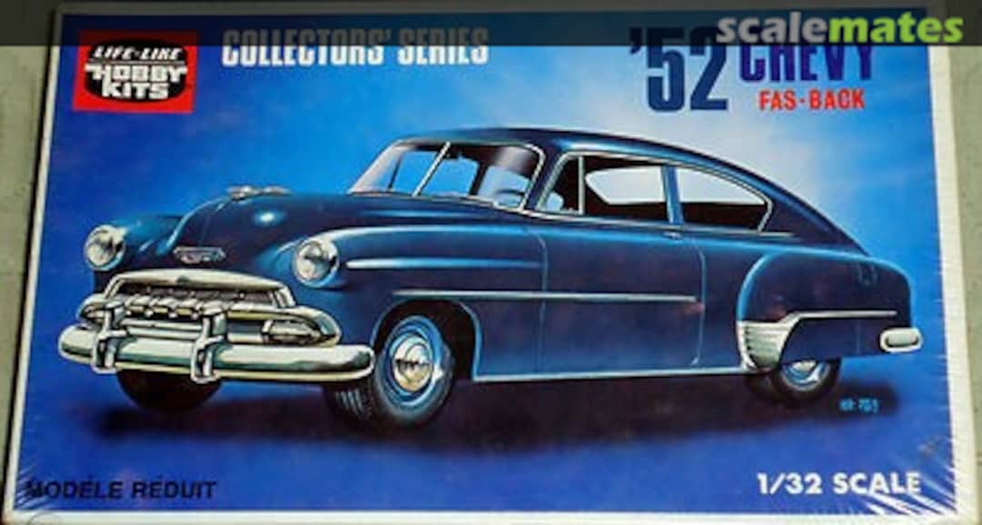 Boxart '52 Chevy Fas-Back 09293 LIFE-LIKE Hobby Kits Boxart '52 Chevy Fas-Back 09293 LIFE-LIKE Hobby Kits