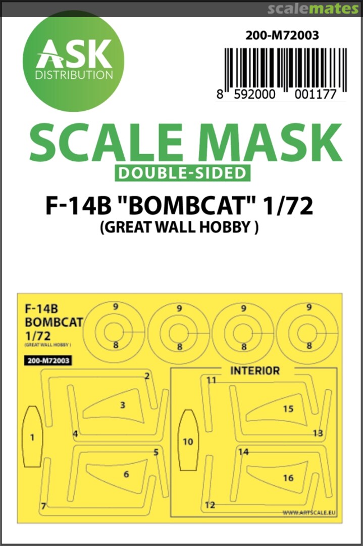 Boxart F-14B Bombcat 200-M72003 ASK