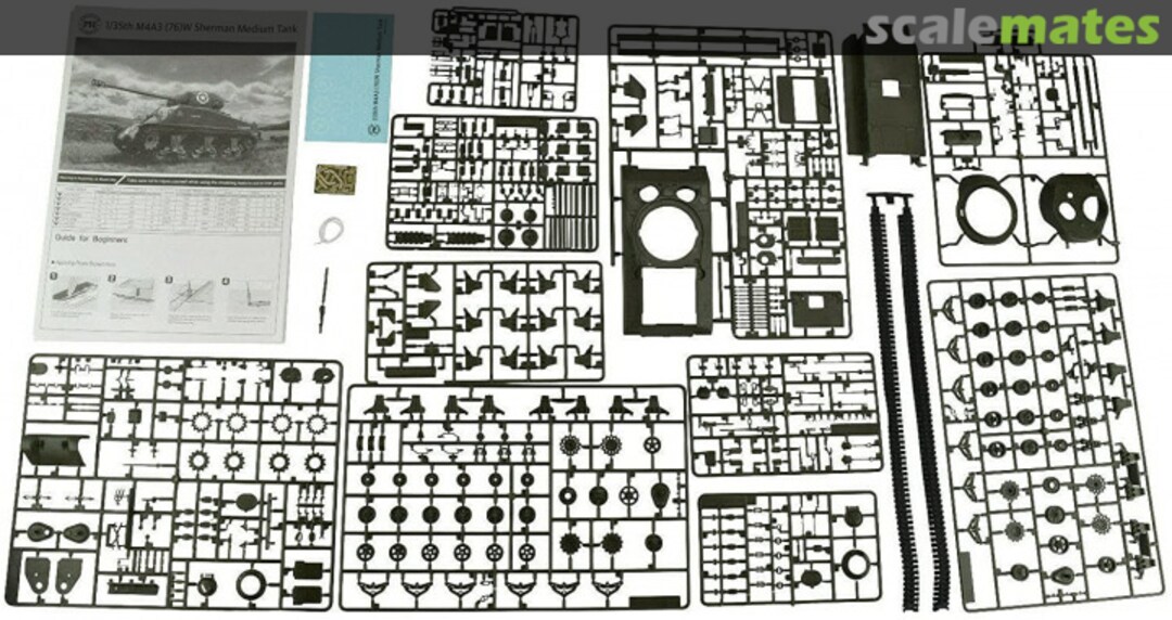 Contents M4A3 76W Sherman Medium Tank 210v Premium Hobbies Contents M4A3 76W Sherman Medium Tank 210v Premium Hobbies