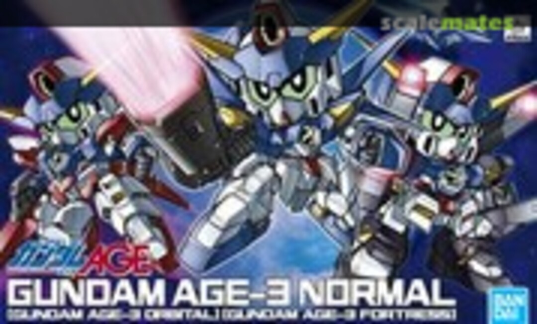 No Gundam Age-3 (Normal, Orbital, Fortress) (Bandai Spirits 5063516) 5063516