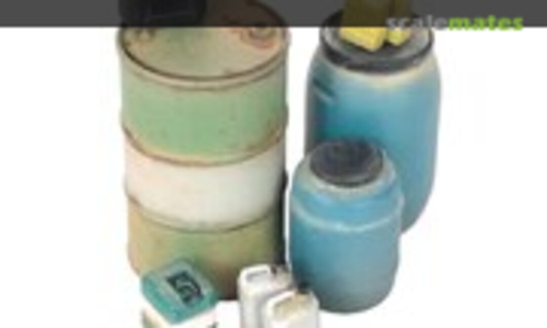 1:35 Modern Plastic Drums and Cans (HD Models HDM35040) HDM35040