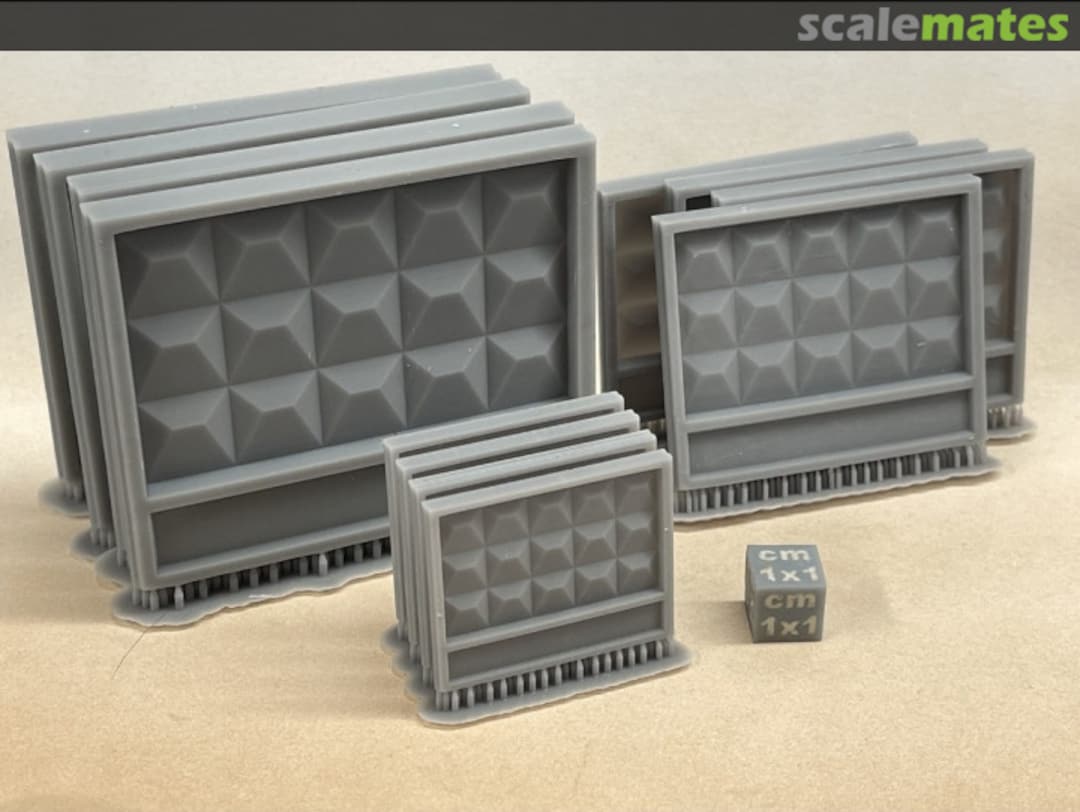 Boxart Russian type fence - type DMD NL - high 72140220 EMP3d Boxart Russian type fence - type DMD NL - high 72140220 EMP3d