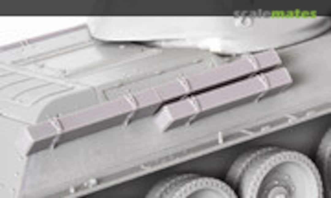 1:35 Early T-34 External Fuel Tanks with Clamps (BitsKrieg BK-063) BK-063