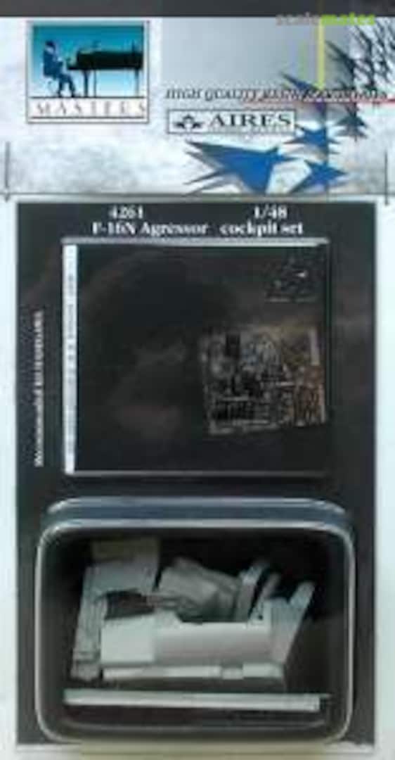 Boxart F-16N Viper cockpit set 4261 Aires Boxart F-16N Viper cockpit set 4261 Aires