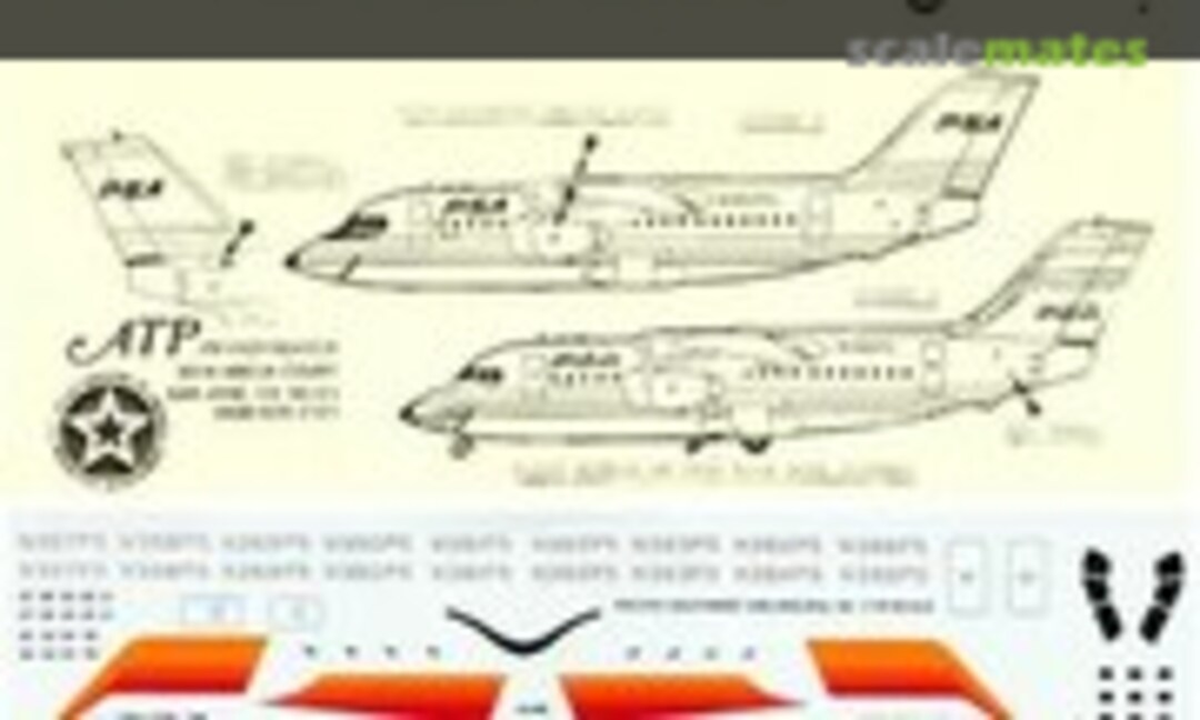 1:144 PSA (Old Colors) BAe 146 (ATP Airliners America AD5064) AD5064
