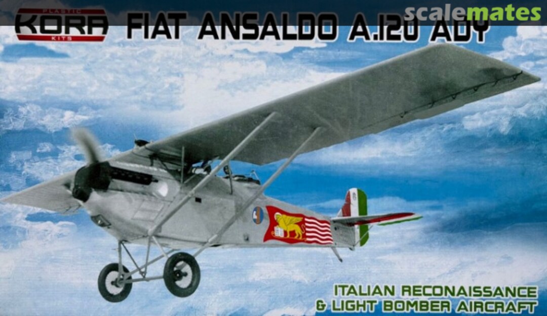 Boxart Fiat Ansaldo A.120 Ady KPK72214 Kora Models Boxart Fiat Ansaldo A.120 Ady KPK72214 Kora Models